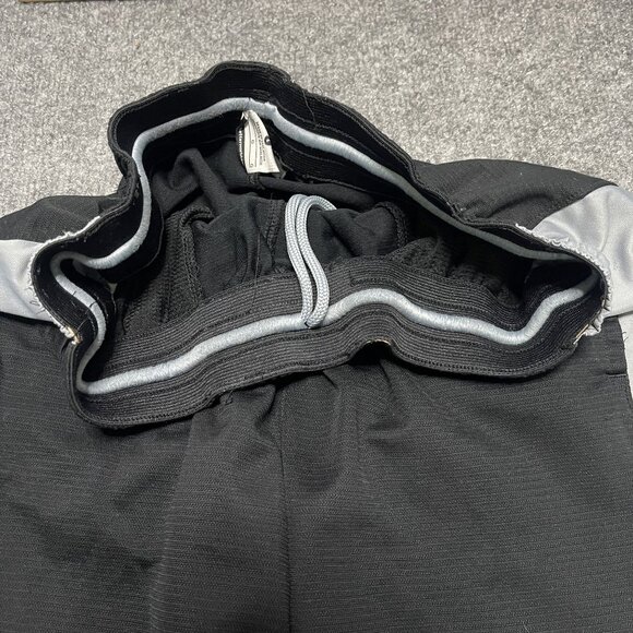 Y2K Nike Dri-Fit Mens Athletic Shorts L Black & Gray With Elastic Waistband - Picture 6 of 8